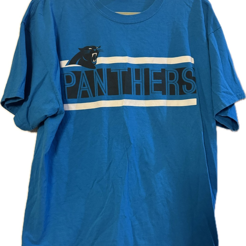 Blue Carolina Panthers Short Sleeve Tee NFL
